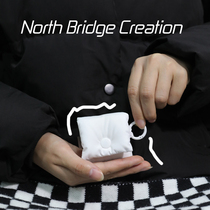 northbridge down cotton clothing Bluetooth headphone shell applies Apple 3 generation AirPods1 2Pro protective sheath