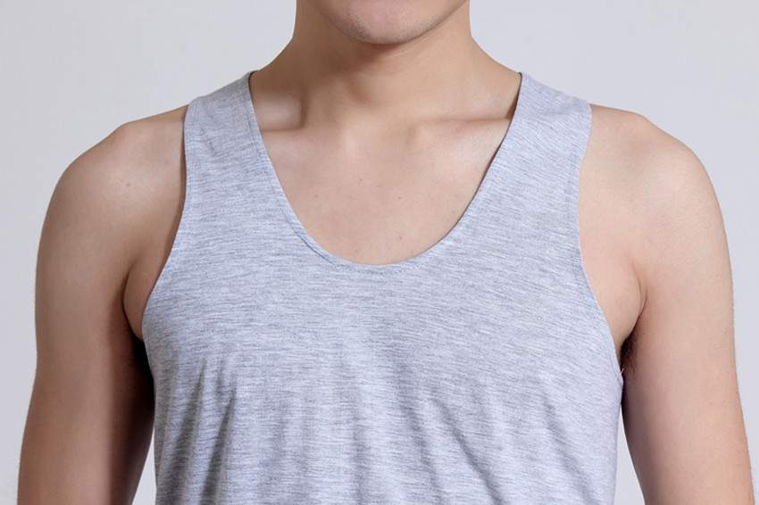 Mùa hè người đàn ông trung niên cotton yếm trong trung và cũ tuổi cotton áo loose mồ hôi cũ vest daddy áo thể dục