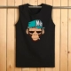 Áo vest nam đặc biệt hàng ngày không tay áo thun cotton rộng rãi - Áo vest cotton ao ghi le
