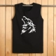 Mùa hè mới cotton thể thao vest nam in lỏng giản dị tay áo ngắn tay áo thun thủy triều thương hiệu vest nam dưới đáy áo khoác vest nam mỏng