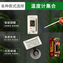 Thermometer Liquid Crystal Number Explicit Diving Thermometer Mini Thermometer External Stick Thermometer Hook Thermometer