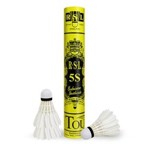 Badminton Training Competition Professional with ball room inside and outside stable and resistant composite cork ball head duck hair 12 barrels