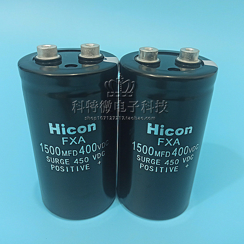 New original hicon HP capacitor FXA 400V1500UF 1500MFD 450VDC 50X95