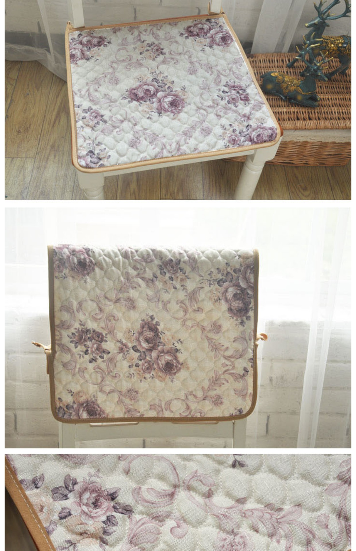 Chăn bông chần mỏng ghế ăn chống trượt đệm ghế sling văn phòng đệm Bay cửa sổ sofa đệm nhà hàng khách bộ thảm trải ghế gỗ cao cấp dày không trơn
