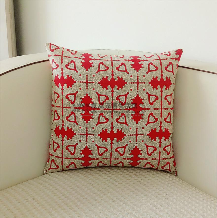 Bông gối bìa mà không có sự cạnh giường ngủ giường gối lõi bông vải ghế sofa bằng xe hơi đệm tựa lưng thắt lưng gối - Trở lại đệm / Bolsters gối tựa ghế