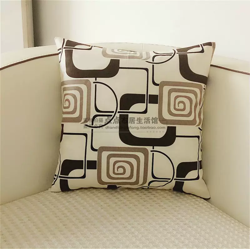 Bông gối bìa mà không có sự cạnh giường ngủ giường gối lõi bông vải ghế sofa bằng xe hơi đệm tựa lưng thắt lưng gối - Trở lại đệm / Bolsters