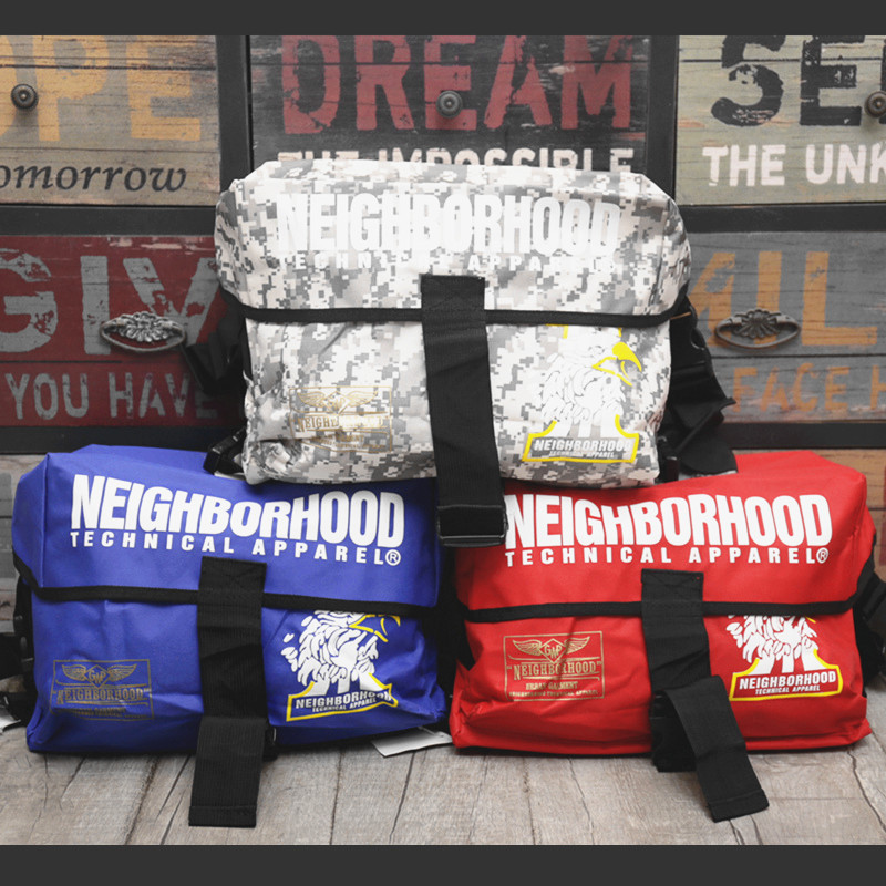 New fashion brand street trend men and women large-capacity messenger bag Korean version of the shoulder bag dead fly bag travel bag fitness bag