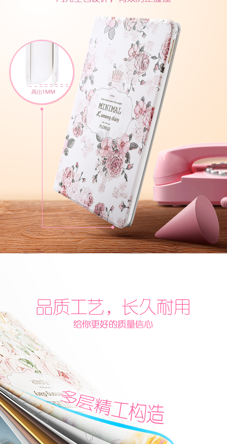 King for iPad air2 bao máy tính bảng Apple iPad5 9.7 inch 6 bao da chống vỡ toàn diện 1 - Phụ kiện máy tính bảng bàn phím ipad 10.2
