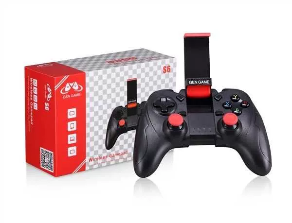 GEN GAME Chuangyou S6 Bộ điều khiển trò chơi không dây Bluetooth hỗ trợ Android Apple Universal Xử lý - Người điều khiển trò chơi