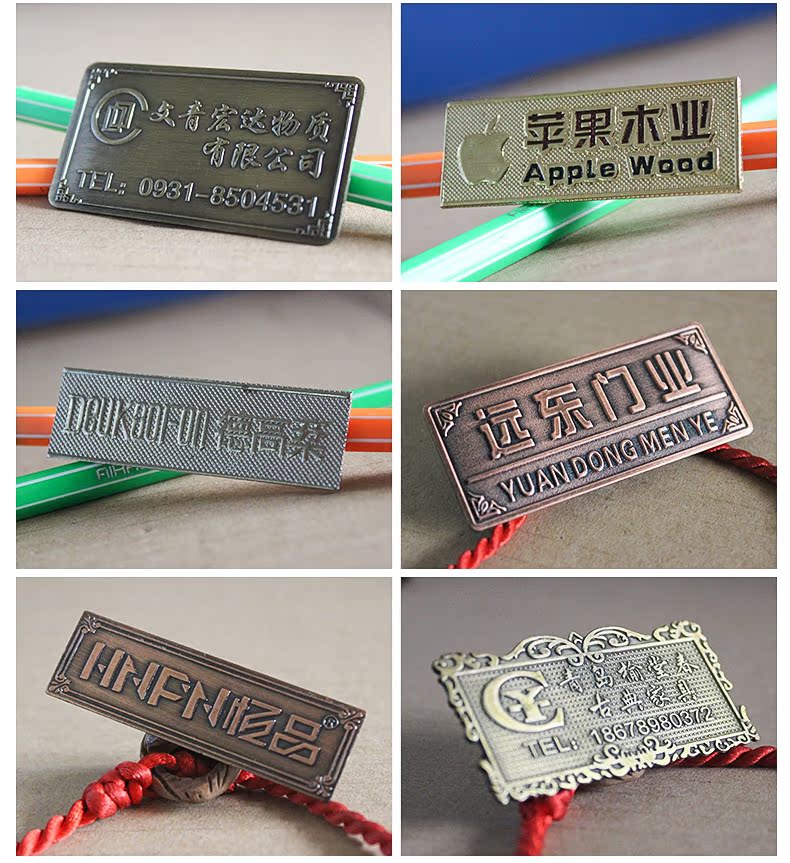 Kim loại tùy chỉnh sắt dập dấu hiệu đồng retro nhãn hiệu nhãn hiệu logo nhãn cổ dấu hiệu cửa tùy chỉnh thực hiện - Thiết bị đóng gói / Dấu hiệu & Thiết bị