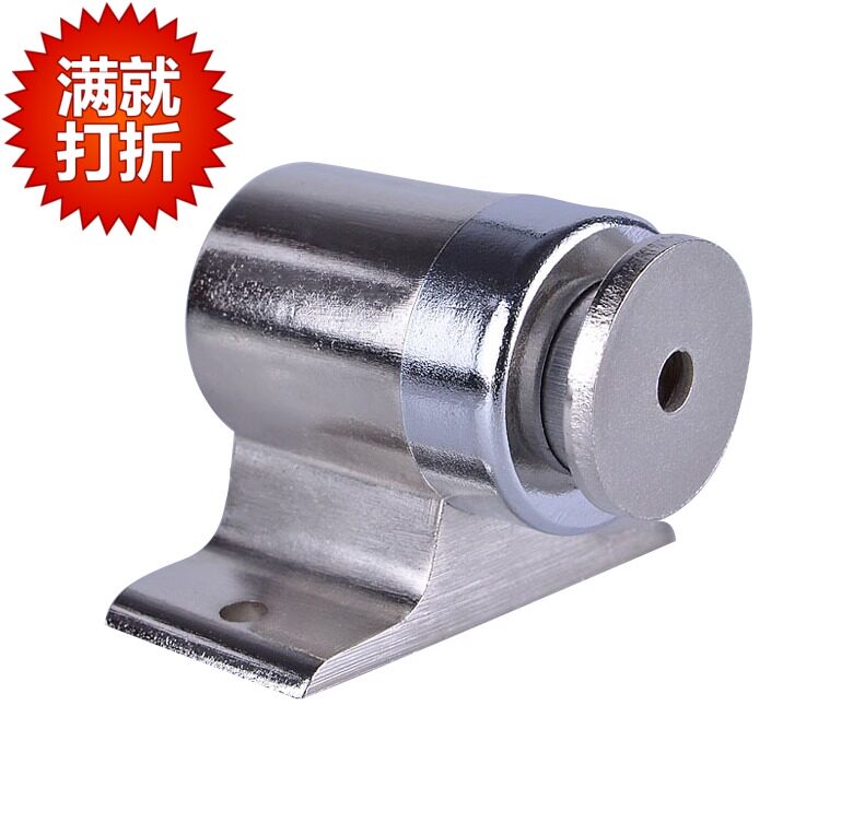 Thickened door stopper Door suction wall suction Floor suction European non-punch-free strong suction door touch door resistance Strong magnetic anti-collision matte door top