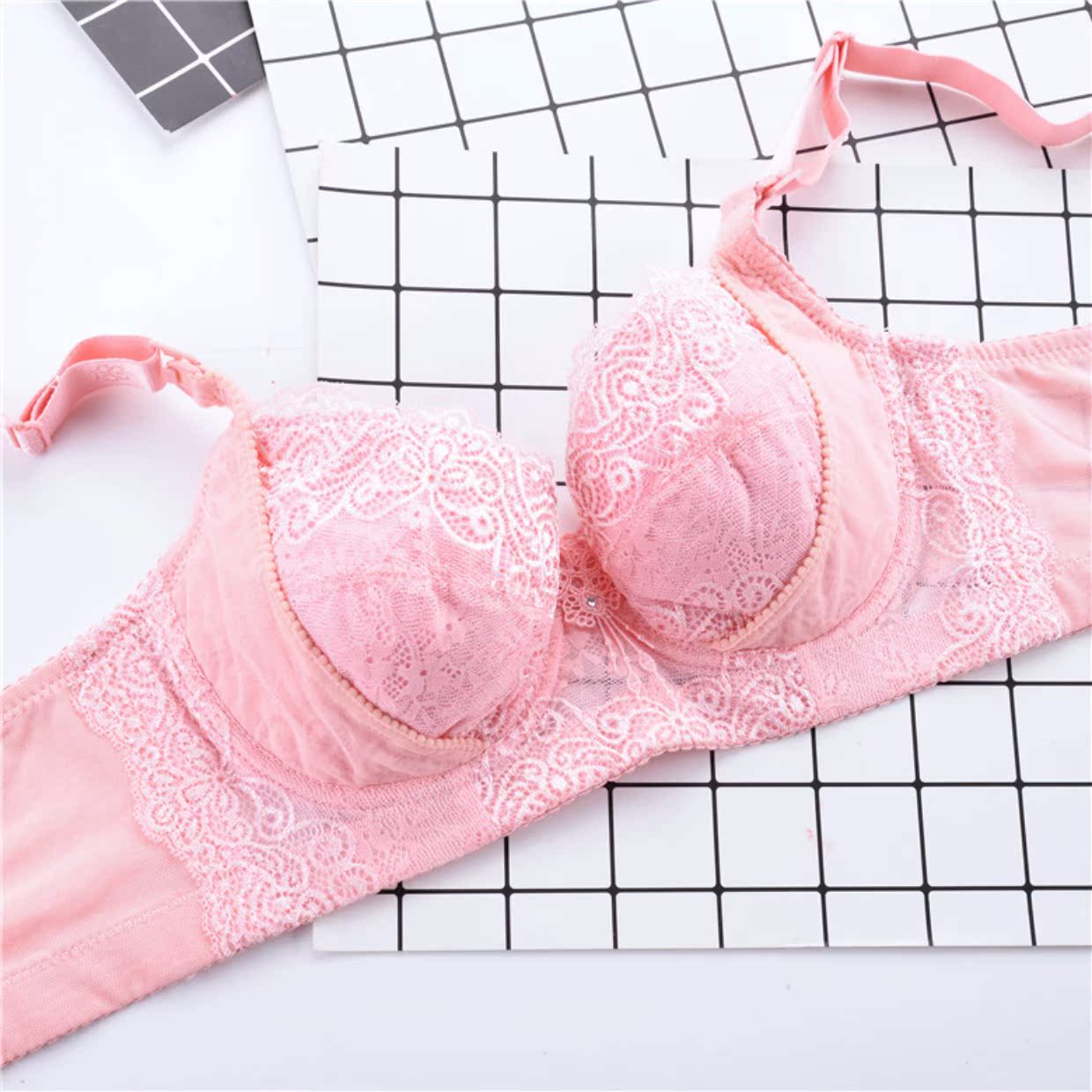 Noble M Mom mỏng mỏng không có bọt biển cho con bú đồ lót dây đeo vai XL 92C điều chỉnh áo ngực bên áo độn ngực