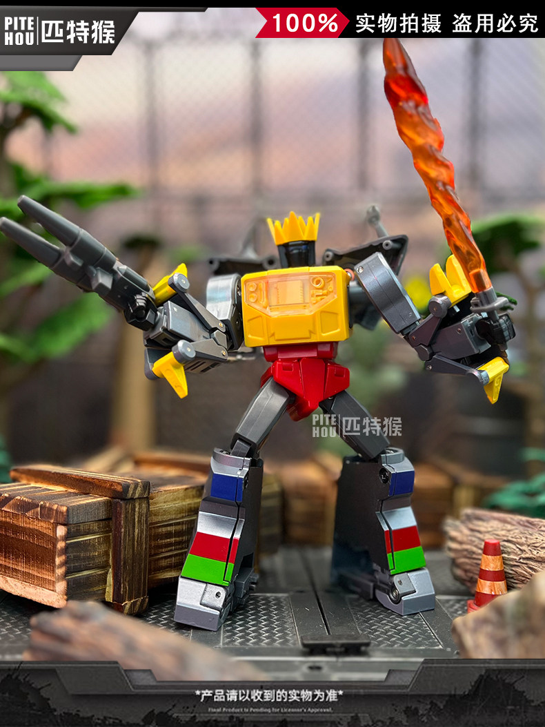 Трансформер 魔魂志mhm-01变7电影版柱霸王龙队长变形玩具钢索机器模型手办礼 OTHER