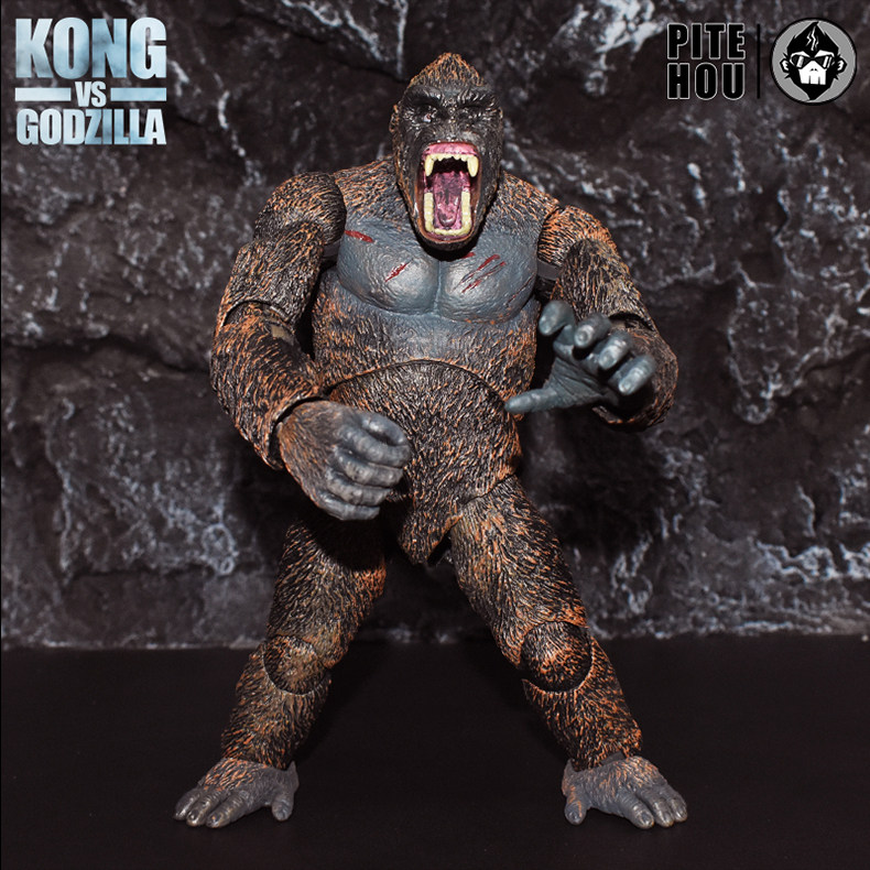 Куклы/ украшения/детали 哥斯拉大战金刚手办怪兽之王可动玩偶电影版红莲核能喷射模型摆件