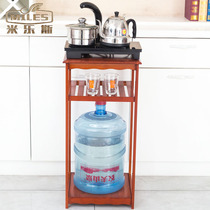 Imitation Ancient Nanzhu Drinking Water Dispenser Rack Bucket Rack Hot Water Bottle Rice Cooker Rack Kitchen Wood Shelve Oven Tea Set Shelf
