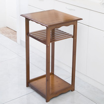 Nanzhu Unwinding Bucket Shelve Shelve kettle Kettle Upper Kettle Rack Solid Wood Flower Racks Office Print Drinking Water Racks