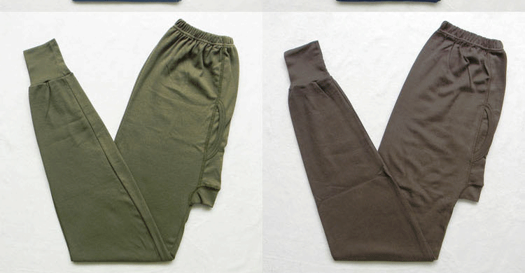 Quần cotton nam mùa thu quần cotton ấm cộng với quần cotton nhung dày để tăng thu đông cho quần legging quần giữ nhiệt