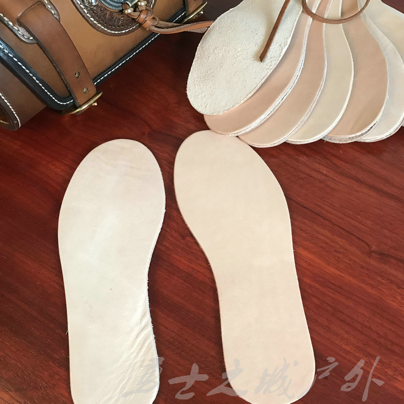 Làm bằng tay đầy đủ da đế thực sự dày da đế mồ hôi thấm đế breathable miếng độn giày