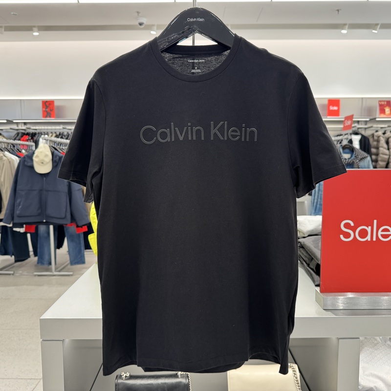 Ck Jeans26 Early Spring New Model in Stock Men's Casual Simple Work Clothing Pure Cotton Comfortable Short-Sleeved Pure Color T-Shirt Ck Jeans26 Early Spring New Model in Stock Men's Casual Simple Work Clothing Pure Cotton Comfortable Short-Sleeved Pure Color T-Shirt