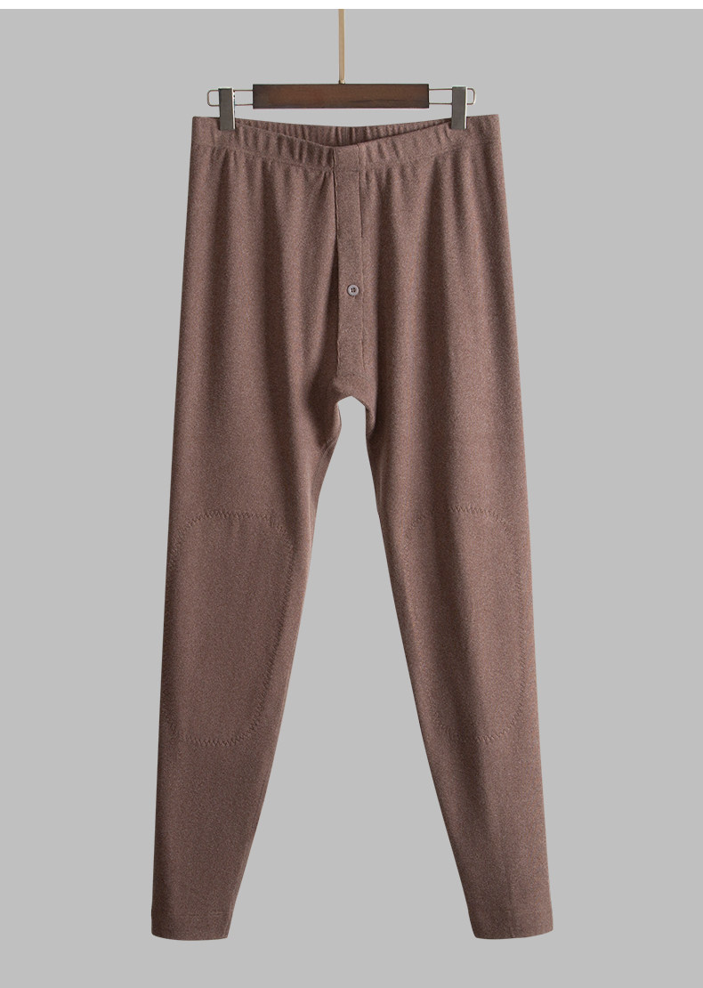 Брюки из плотного эластичного хлопка с наколенниками внутри на осень и зиму (8).jpg