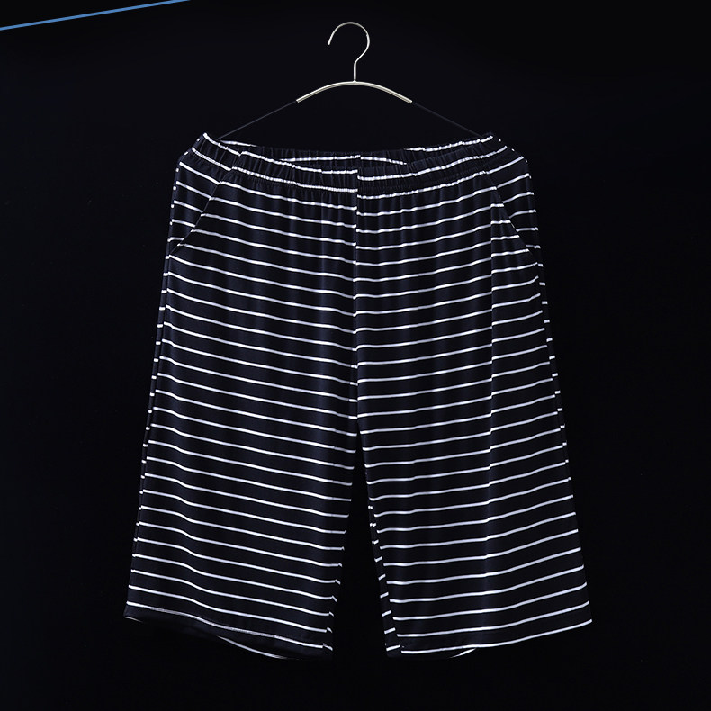 B полосатая пижама модальный домашний спортив