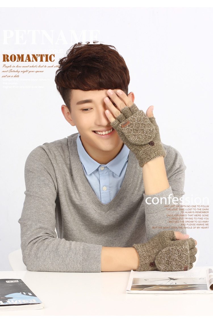 Gants pour homme en de laine - Ref 2781252 Image 19