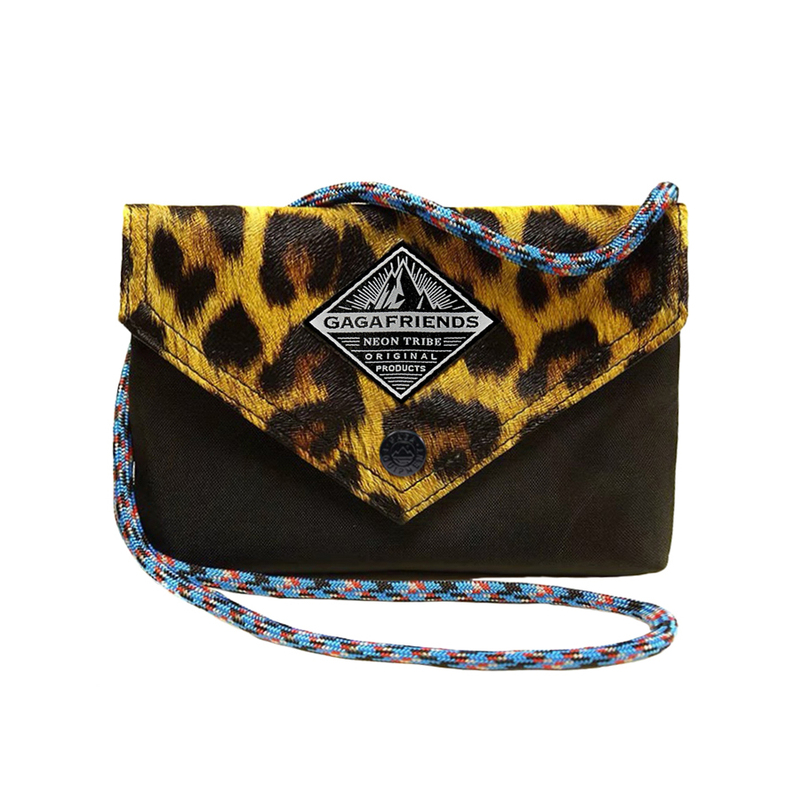 Gaga Equipment26 Summer Mini Shoulder Crossbody Bag Mobile Phone Bag Cosmetic Bag Patchwork Leopard Print Small Shoulder Bag