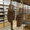 Thin Japanese style home fabric floor shoes for women