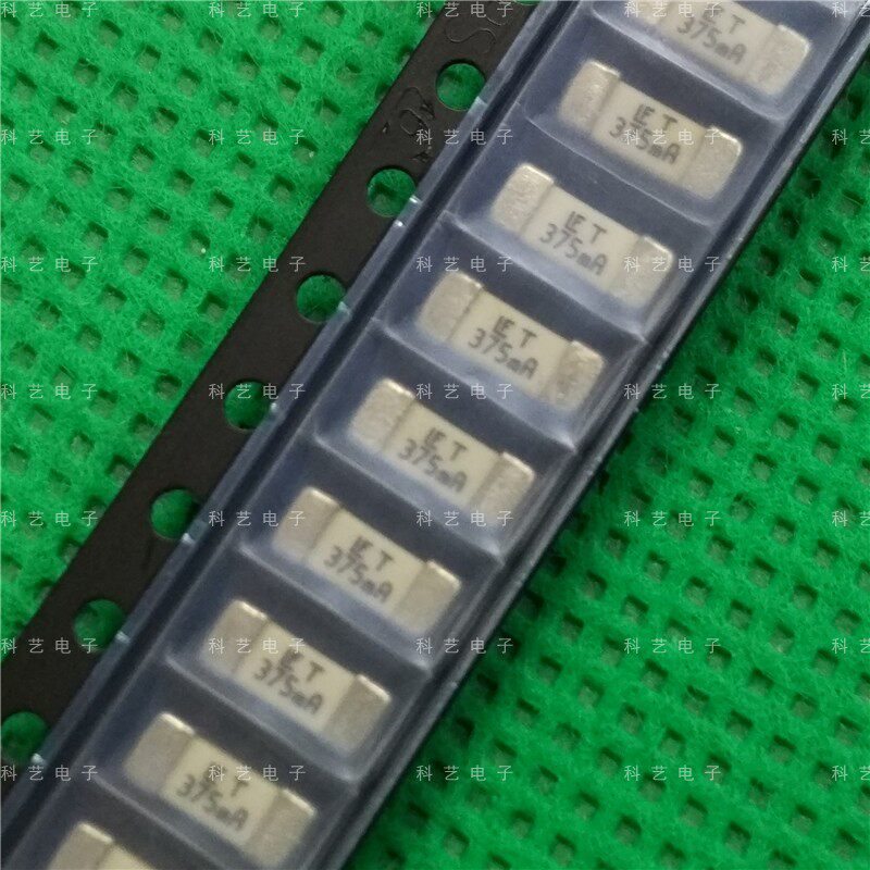 LF Lit 0452 SMD slow melting delay ceramic fuse tube 1808 T375mA T 375mA 125V