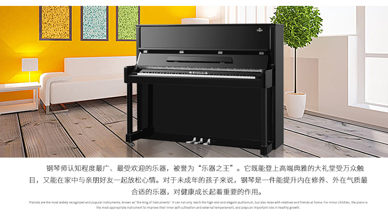 Đàn piano Mendelssohn của Đức Nhà mới cao cấp dọc giảng dạy màu đen chuyên nghiệp JUP-67A3-125-KL casio px s3000
