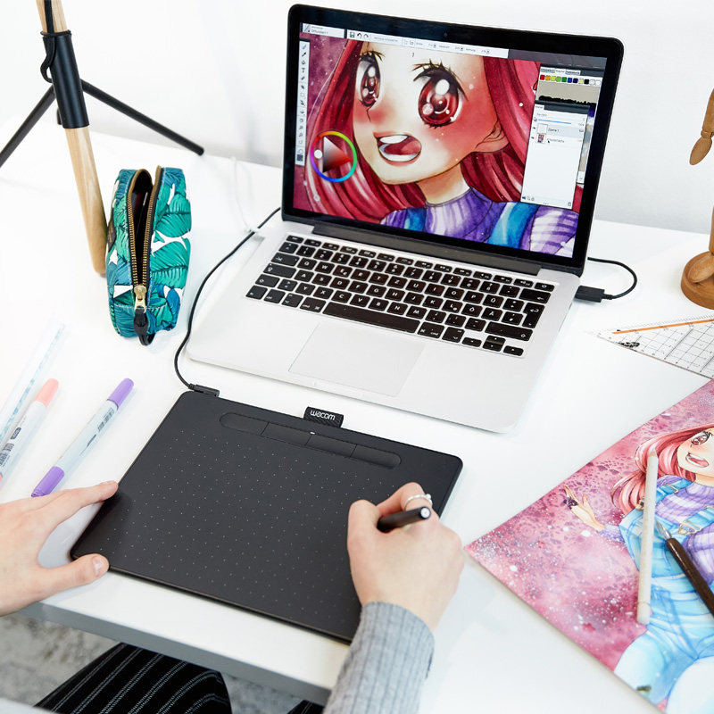 [USD 339.53] Digital Drawing Board Intuos ctl6100 Standard Edition Custom Edition Shadow