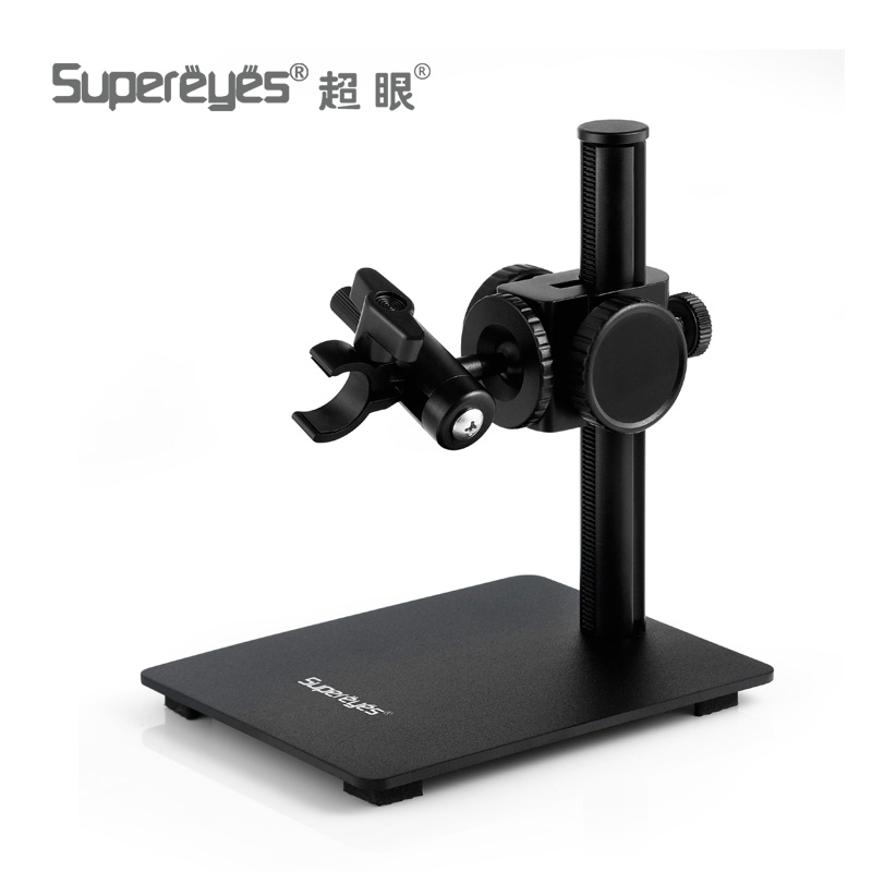 Ultra - eye digital electron microscope universal precision lifting bracket micro - modulate aluminum alloy metal bracket Z009