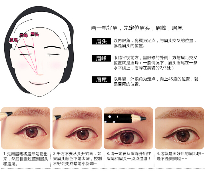Midnight mát bút kẻ mắt màu đen bút gỗ lông mày bút chì không thấm nước và mồ hôi-proof không nở eyeliner dễ dàng để màu sắc không nở kẻ mắt dạng sáp