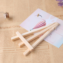 Photo props Display log small easel tripod online shop photography background Taobao photo shooting props