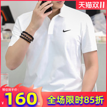 Nike Nike short sleeve mens 2021 autumn new tennis lapel T-shirt sports polo shirt CW6851-100