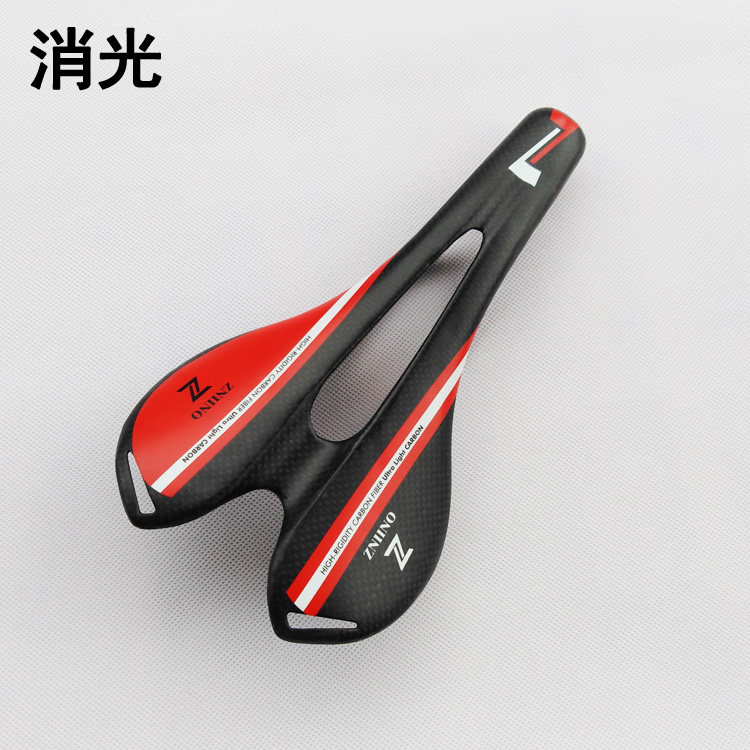 ZNIINO3K Carbon Fiber Mountaineering Car Road Car Dead Flying Bike Hollow Cushion Super Light Comfort Saddle