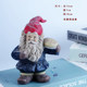 Special deals on Santa Claus ceramic craft ornaments cute pottery retro old gardening home