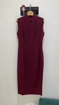 Manloulan Manloulan purple Yunze dress cheongsam