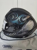 shoeiX14 feather gradient helmet