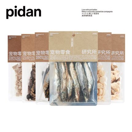 pidan small fish dried multi-spring fish roe quail freeze-dried 50g cat snacks into young cats beauty hair nutrition fattening hair gills