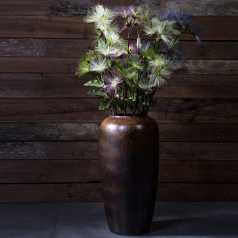 Jingdezhen ceramic vases, I and contracted restoring ancient ways is the ground flower arrangement sitting room hotel villa decorations decoration decoration