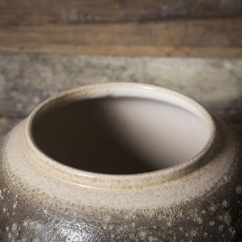 Jingdezhen manual thick some ceramic porcelain large vases, flower arranging hotel sitting room place the dried flower implement landing retro flower pot