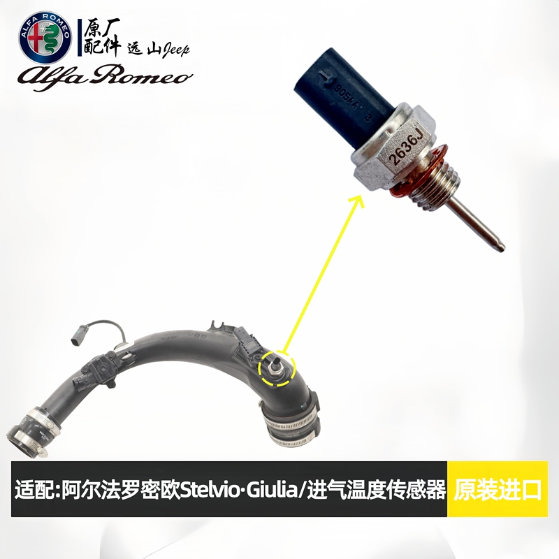 Compatible with Alfa Romeo Intake Air Temperature Sensor, Giulietta Temperature Sensor, Stewie Thermometer Compatible with Alfa Romeo Intake Air Temperature Sensor, Giulietta Temperature Sensor, Stewie Thermometer
