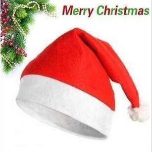 Manufacturer direct selling Christmas hat ordinary Christmas hat Christmas hat Christmas hat Christmas old hat Christmas hat