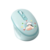 Беспроводная мышь [пижама зеленый], благоприятный для кожи и анти-скольжение ★ 2.4G Wireless ★ 3-скоростное переключение DPI