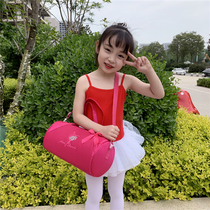 Beautiful children Dance Pack Ballet Girls handbag Large capacity Dance Pack Latin dance Girls Diagonal Satchel Bag