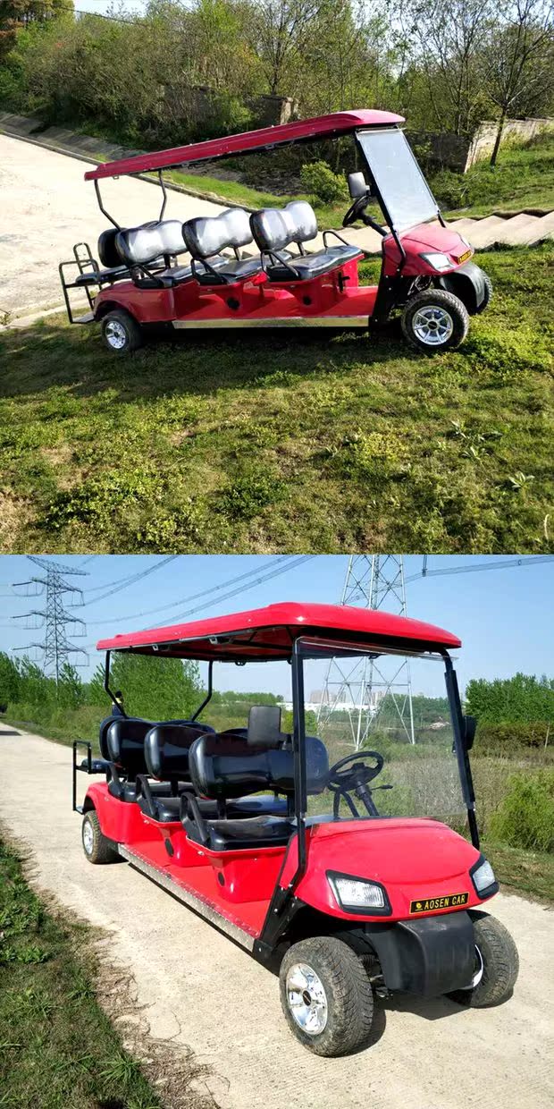 Ao Sen 8 mới điện xe golf độ bền cao ngắm cảnh xe hơi tham quan bất động sản xe tuần tra xem bất động sản - Xe đạp điện xe điện hkbike