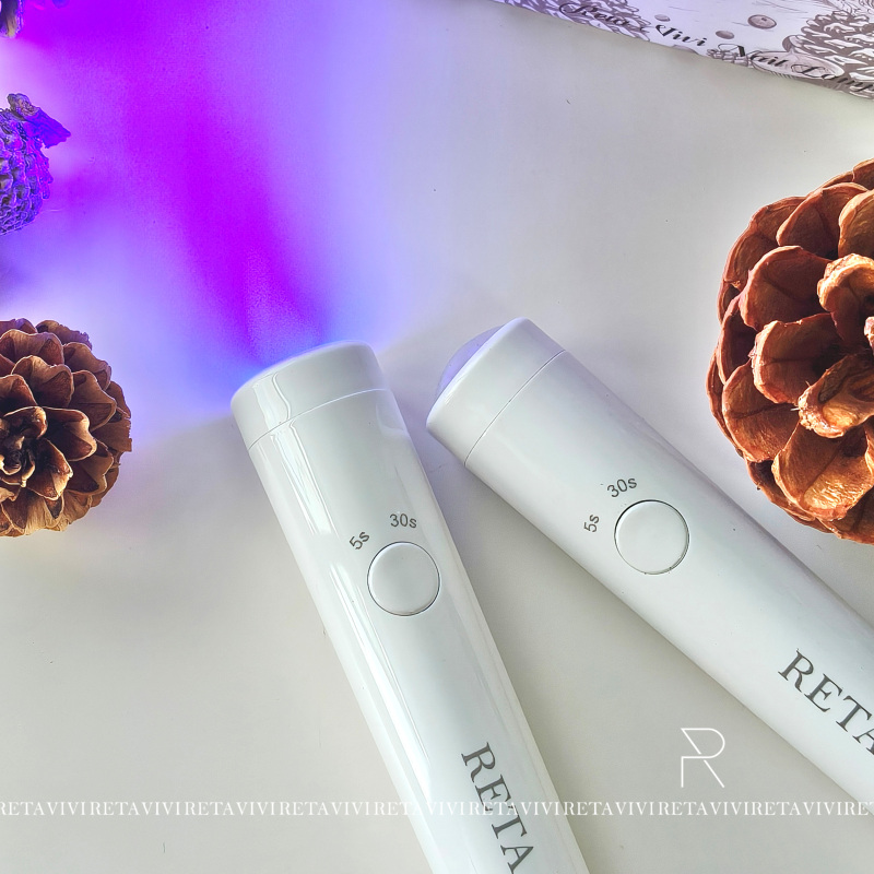 Reta Vivi Nail Lamp, Compact and Portable Handheld Uv Curing Lamp for Nail Art, Long-Lasting Battery Life Reta Vivi Nail Lamp, Compact and Portable Handheld Uv Curing Lamp for Nail Art, Long-Lasting Battery Life