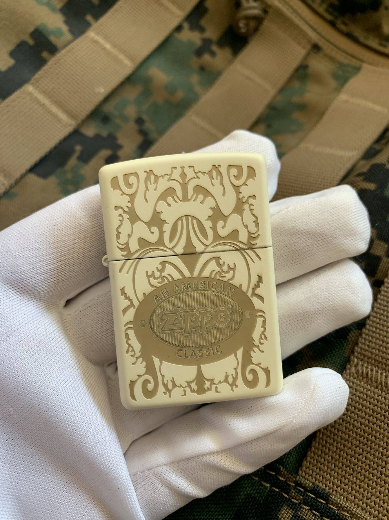 American genuine zippo lighter American classic 28854 kerosene lighter against wind dumb paint treasure lighter