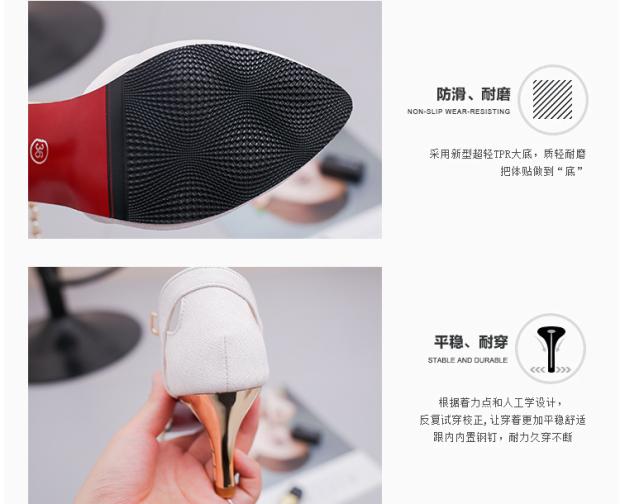 Giày cao gót nữ mùa hè 2018 phiên bản mới của Hàn Quốc của những đôi sandal đế xuồng gợi cảm hoang dã thời trang dép puma chính hãng